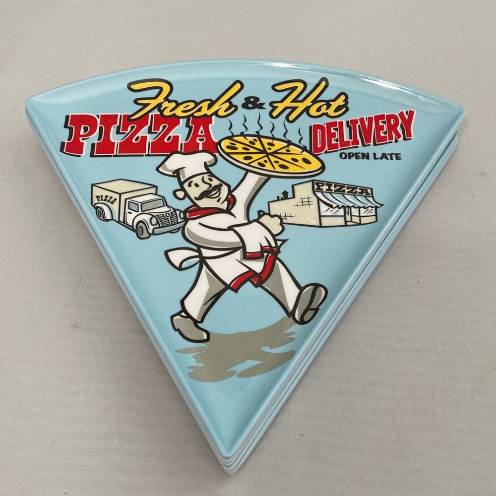 Pizza Slice Melamine Dishware